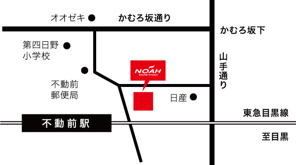 目黒不動前MAP