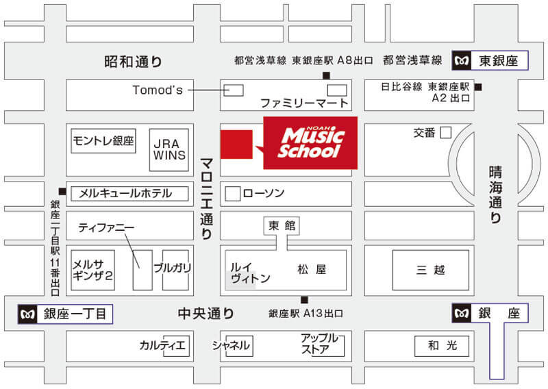 銀座MAP