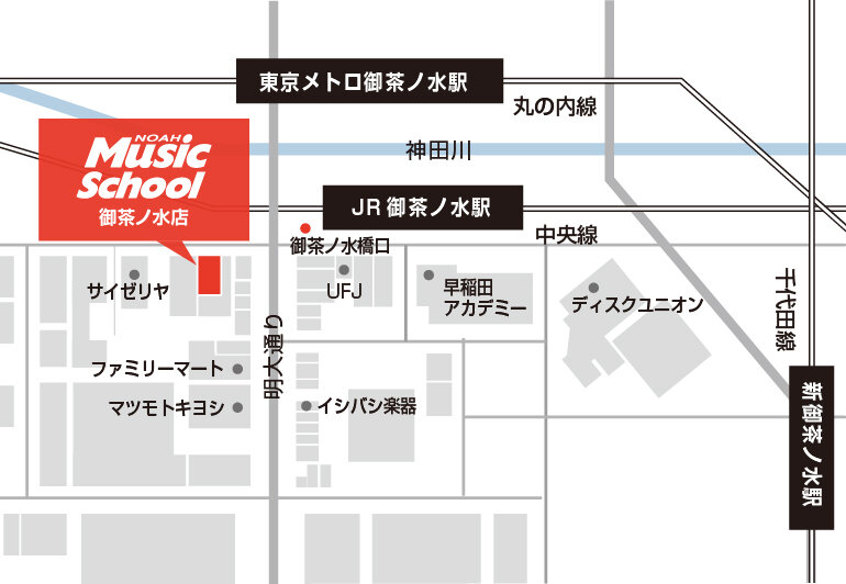 御茶ノ水MAP